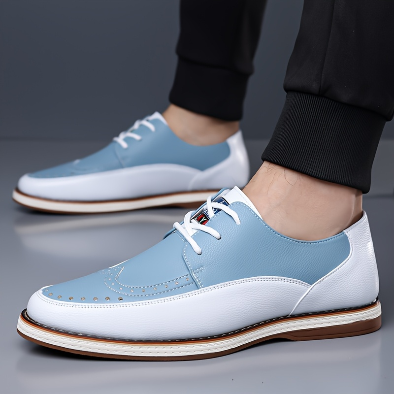 Zapatos Brogue clásicos para hombre con comodidad acolchada