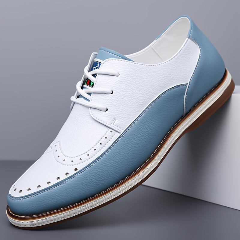 Zapatos Brogue clásicos para hombre con comodidad acolchada