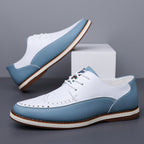 Zapatos Brogue clásicos para hombre con comodidad acolchada