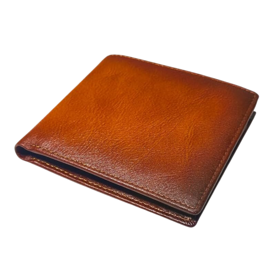 Cartera plegable premium para hombre con protección RFID