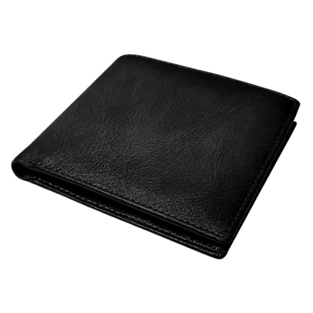Cartera plegable premium para hombre con protección RFID