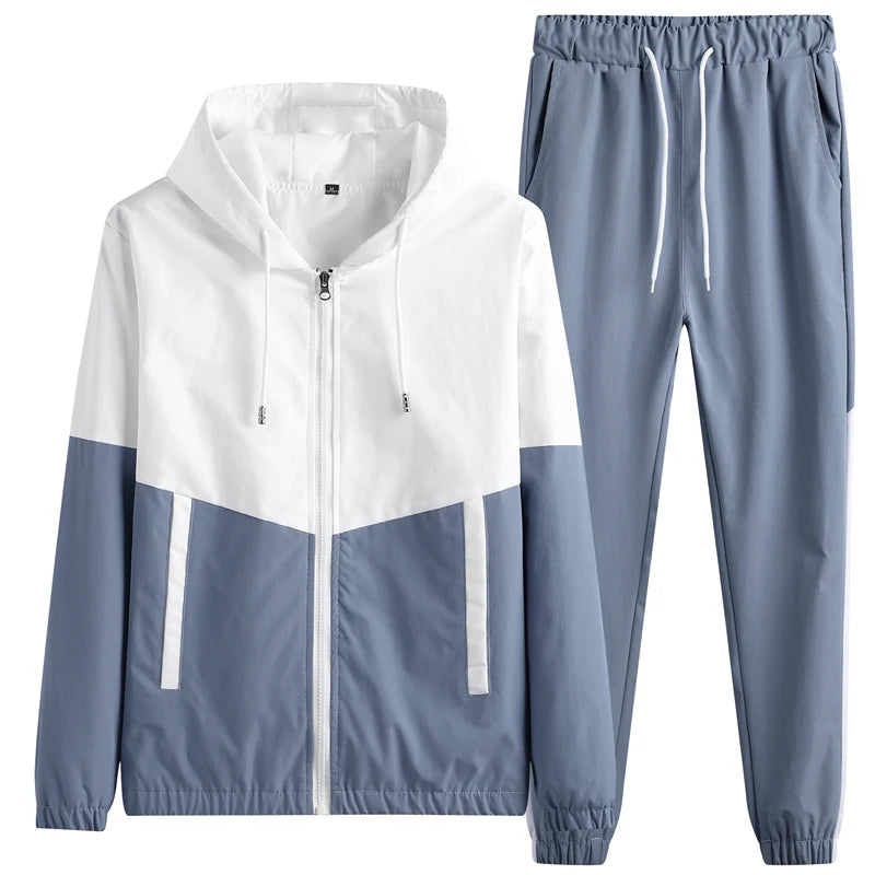Chándal dinámico bicolor para hombre