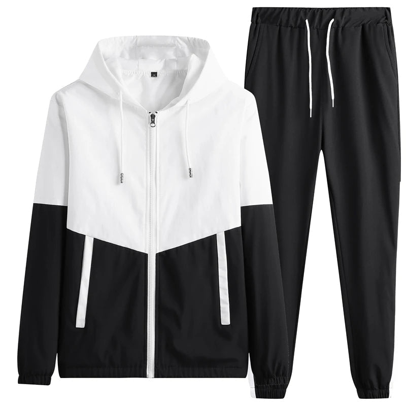 Chándal dinámico bicolor para hombre