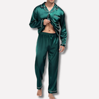 Conjunto de pijama elegante de dos piezas para hombre
