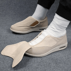 Zapatos para diabéticos SWELLCOMFORT para hombre: ajuste ancho, comodidad con espuma viscoelástica