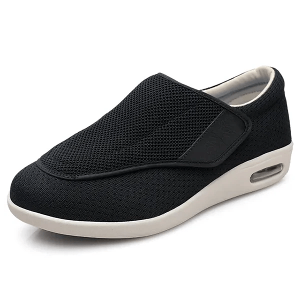Zapatos para diabéticos SWELLCOMFORT para hombre: ajuste ancho, comodidad con espuma viscoelástica