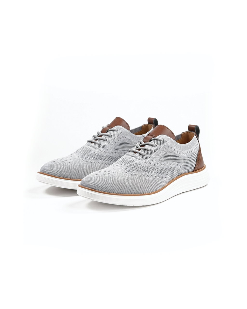 Zapatillas deportivas de vestir tipo brogue ultracómodas para hombre