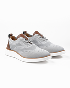 Zapatillas deportivas de vestir tipo brogue ultracómodas para hombre