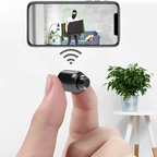 Cámara de seguridad WiFi inalámbrica compacta para interiores 1080p HD