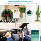 Mini cámara de seguridad WiFi magnética 1080p para el hogar