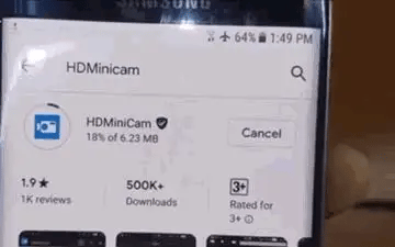 Mini cámara de audio HD, 1080P, visión nocturna