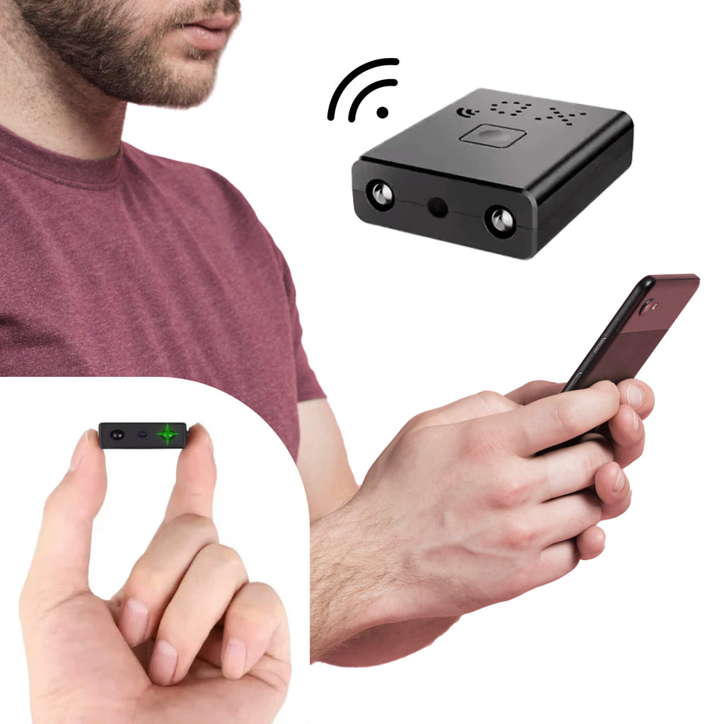Mini cámara de audio HD, 1080P, visión nocturna