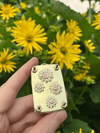 Mini Flower Press | Prensa de flores mini | Creador compacto de recuerdos botánicos | Herramienta de manualidades portát