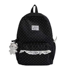 Mochila con Volantes de Lunares