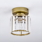 Lámpara de techo moderna de cristal - CrystalGlow
