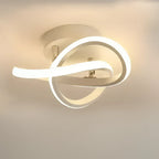 Lámpara de techo LED moderna de doble anillo - Anillos crepusculares