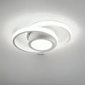 Lámpara de techo LED moderna de doble anillo - Anillos crepusculares