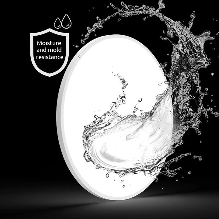 Lámpara de techo redonda de diseño plano LED Acrílico Negro Blanco Oro Plata Iluminación de techo moderna Ahorro de energía Sala de estar Dormitorio