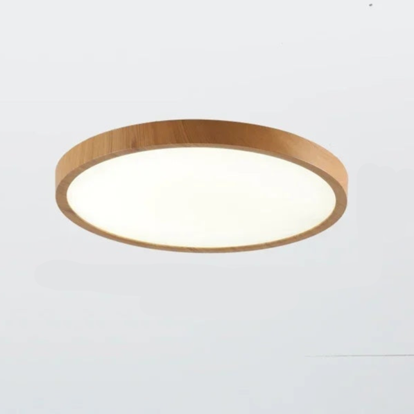 Lámpara de techo circular LED ultradelgada - Diseño moderno para iluminación de sala de estar y cocina