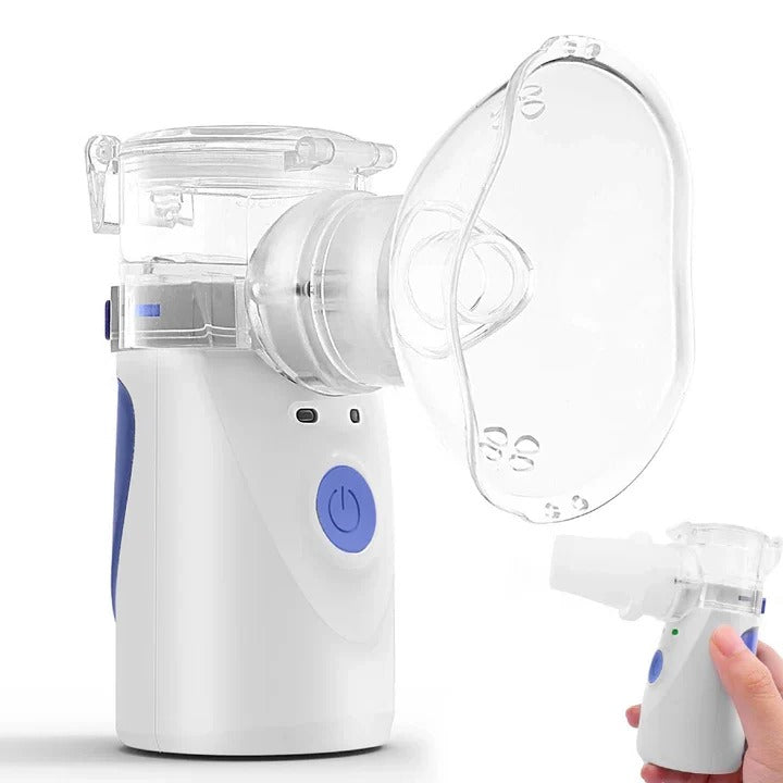 Nebulizador portátil de malla ultrasónica, dispositivo compacto de niebla silenciosa para uso personal