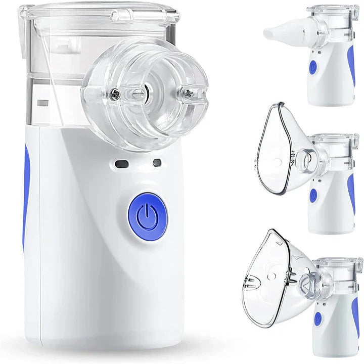 Nebulizador portátil de malla ultrasónica, dispositivo compacto de niebla silenciosa para uso personal