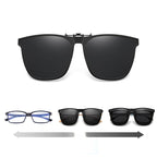 Gafas de sol polarizadas con clip abatible para gafas graduadas