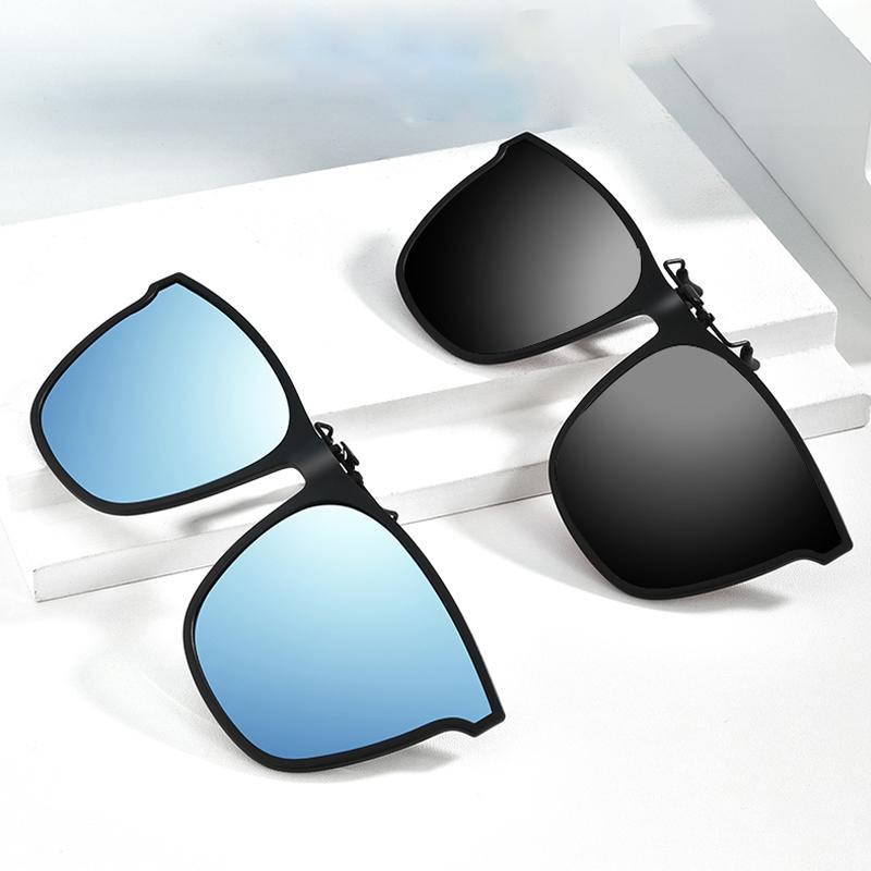 Gafas de sol polarizadas con clip abatible para gafas graduadas