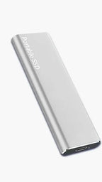 Disco duro externo ultradelgado de 4 TB para almacenamiento seguro de datos