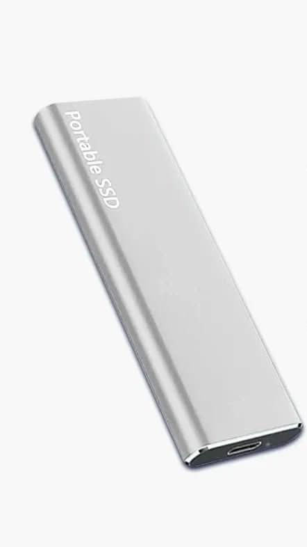 Disco duro externo ultradelgado de 4 TB para almacenamiento seguro de datos