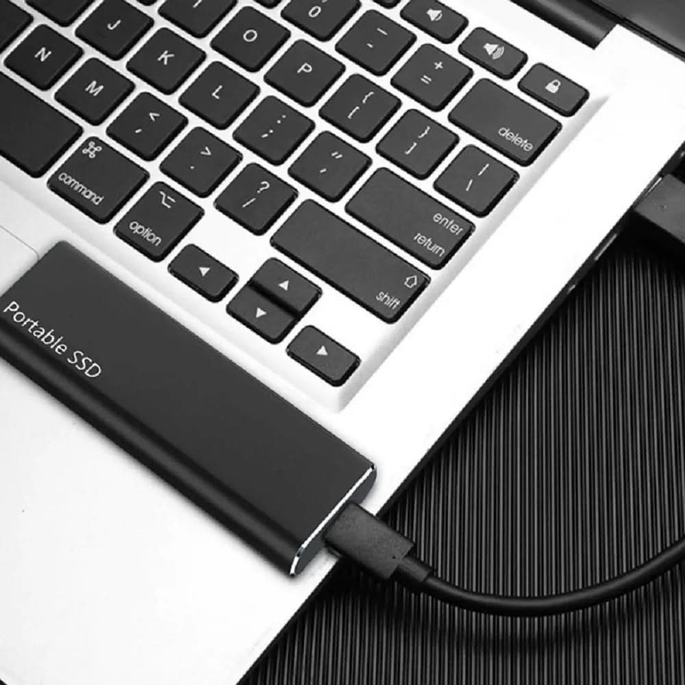 Disco duro externo ultradelgado de 4 TB para almacenamiento seguro de datos
