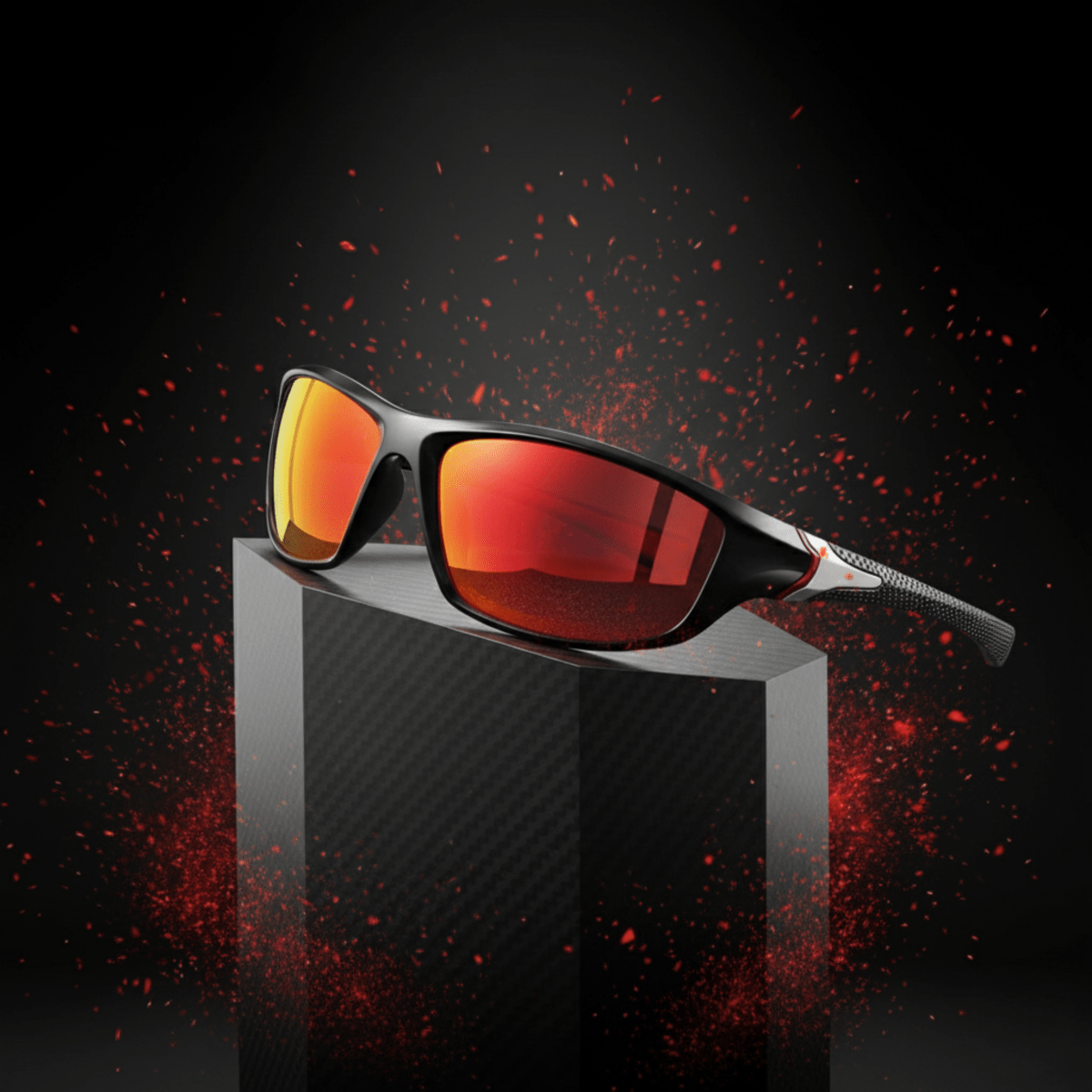 VISIONEDGE – Gafas de sol Polaroid con protección UV400 y agarre de goma