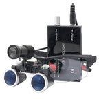 OrionView lupas dentales con luz LED y aumento binocular
