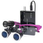OrionView lupas dentales con luz LED y aumento binocular