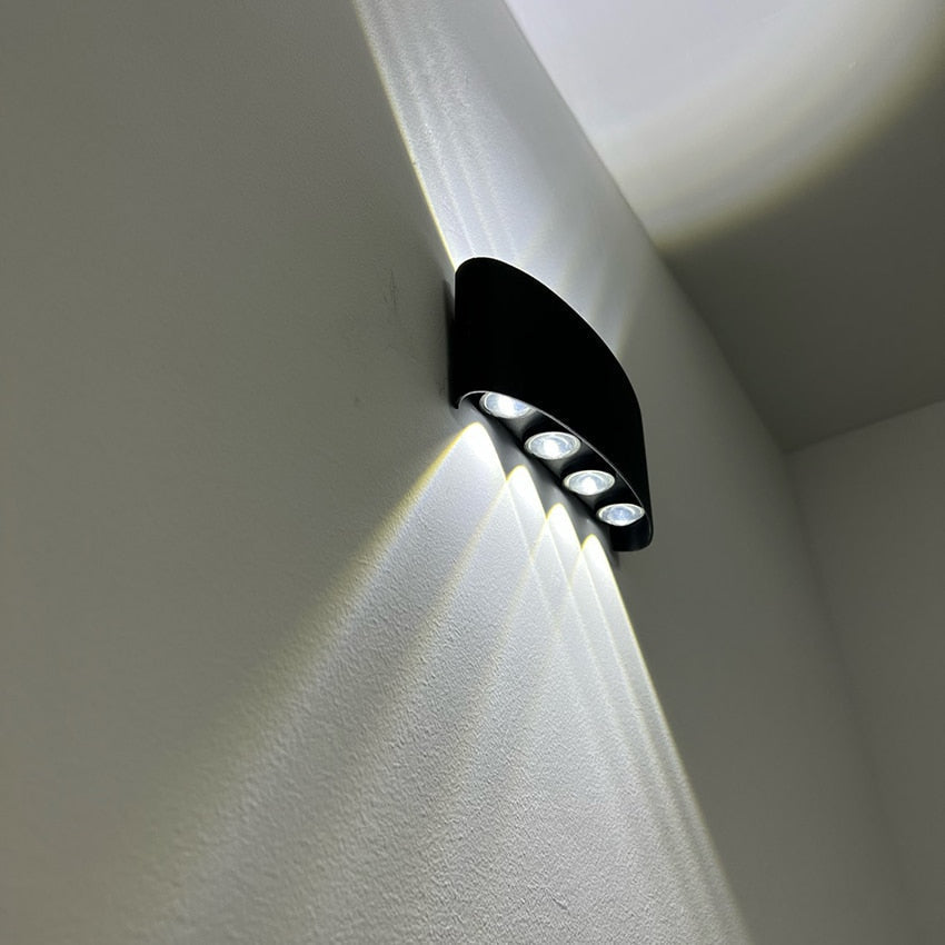 Aplique LED de pared exterior e interior impermeable