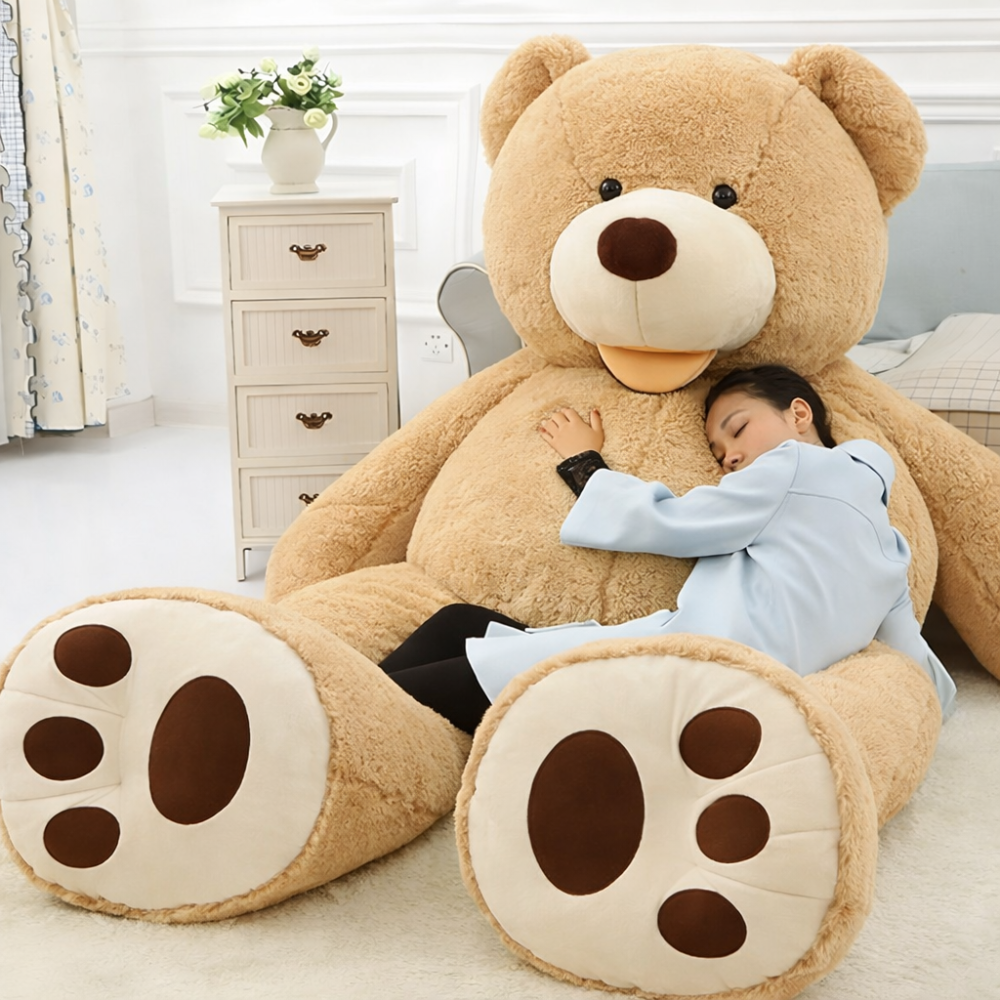 Osito de peluche grande, regalo achuchable
