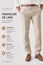 Pantalones de lino cómodos para hombre – Elias