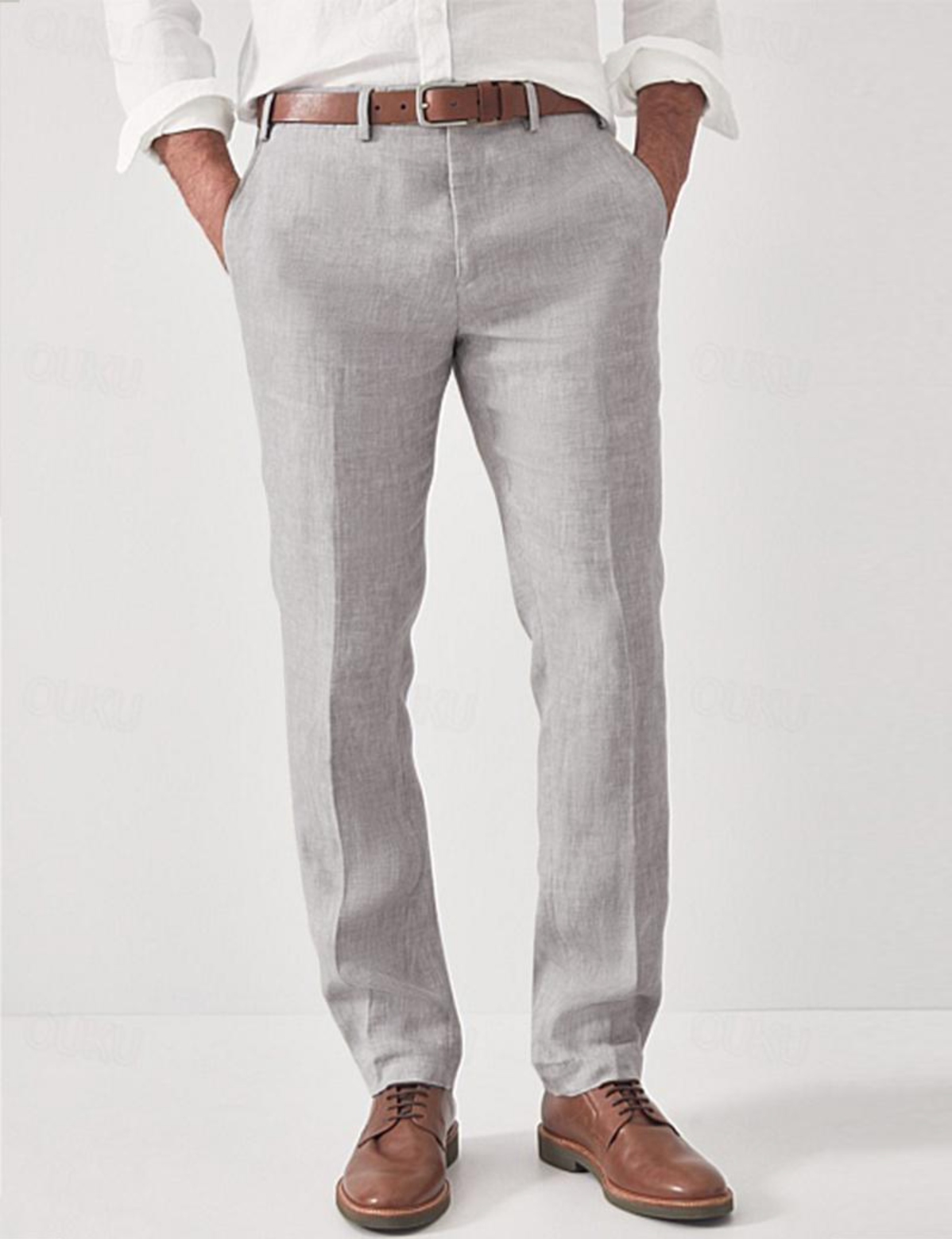 Pantalones de lino cómodos para hombre – Elias