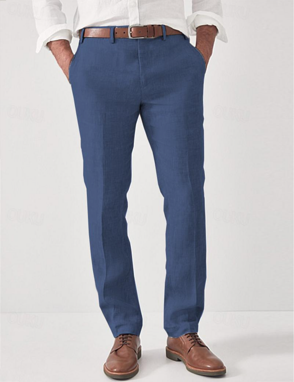 Pantalones de lino cómodos para hombre – Elias