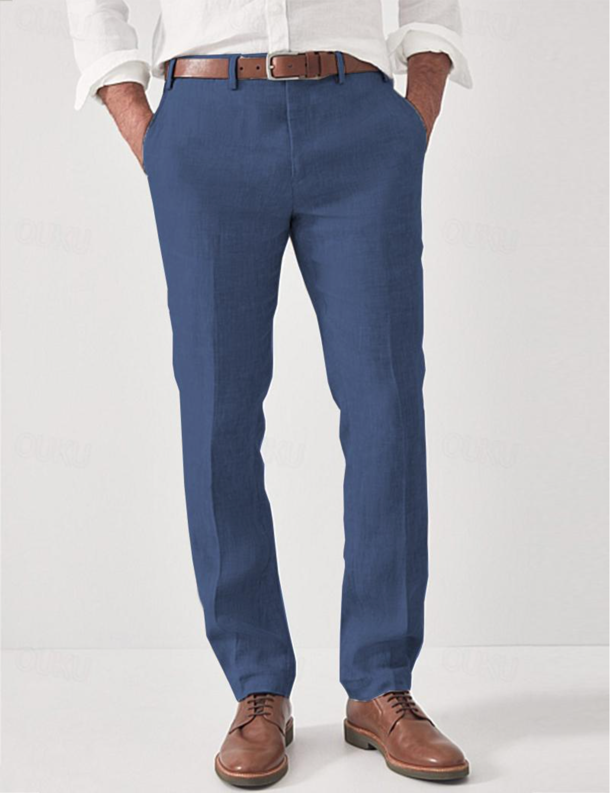 Pantalones de lino cómodos para hombre – Elias