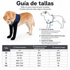 PawGuard mangas de recuperación dobles para patas delanteras de perros - Protección antilamidos sin cono para postcirugí