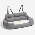 Cama unisex para mascotas en el coche para perros: viaje seguro y cómodo.