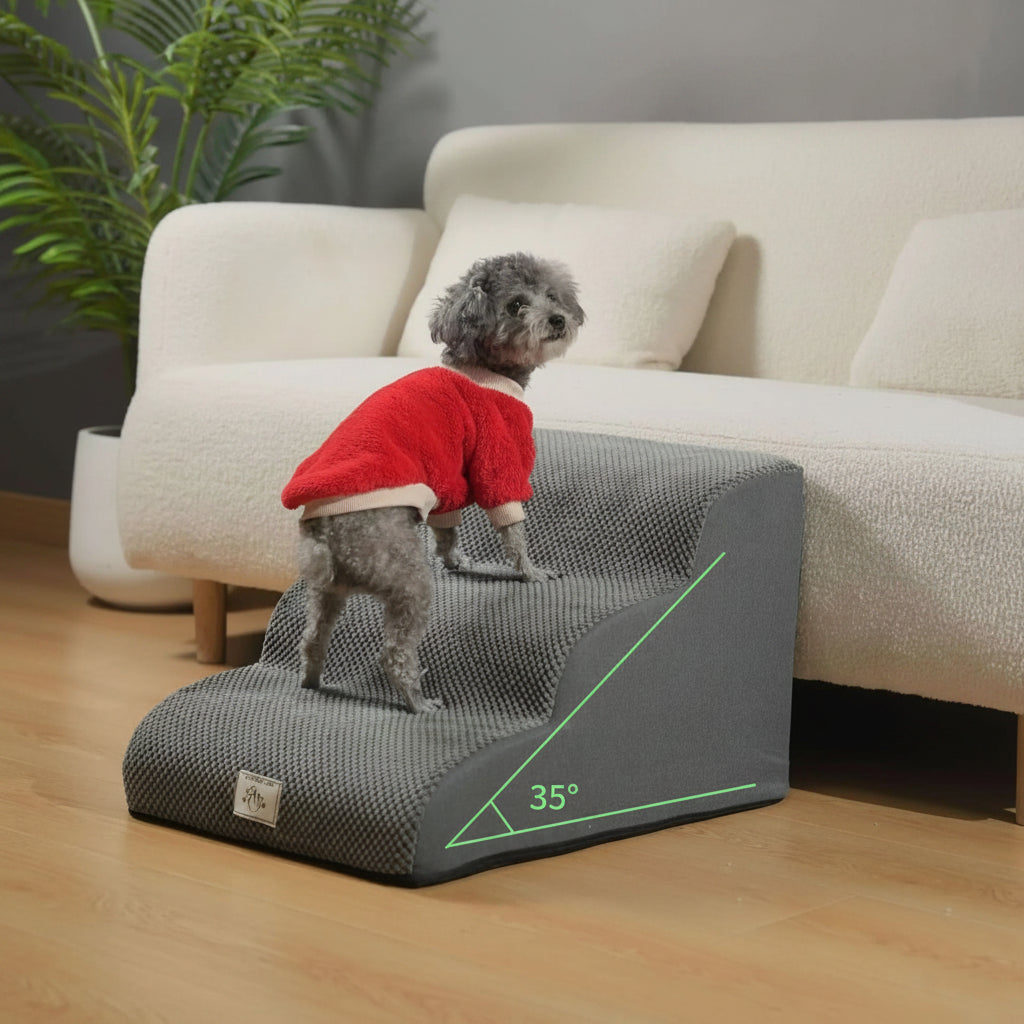 PAWSTEP – Rampa de escaleras de espuma suave para mascotas