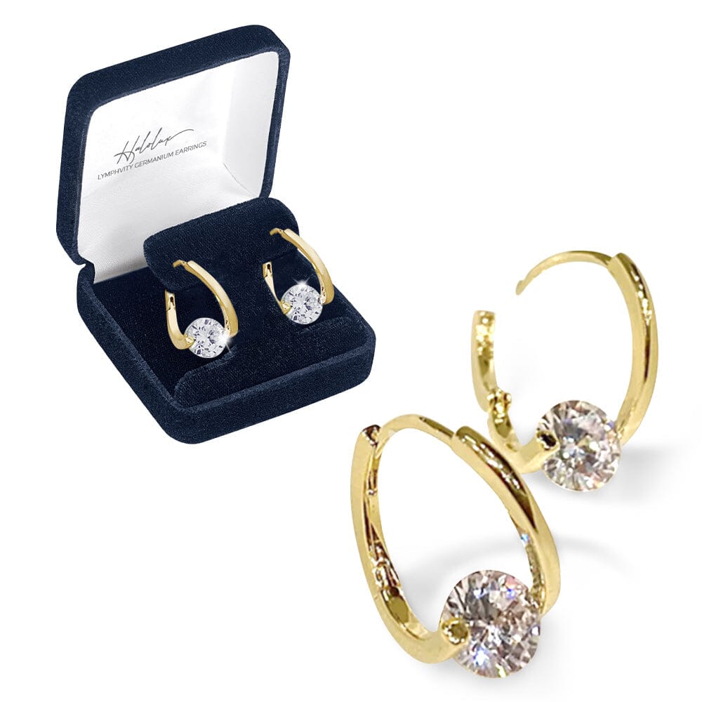 Pendientes Lymphvity Germanium para el bienestar
