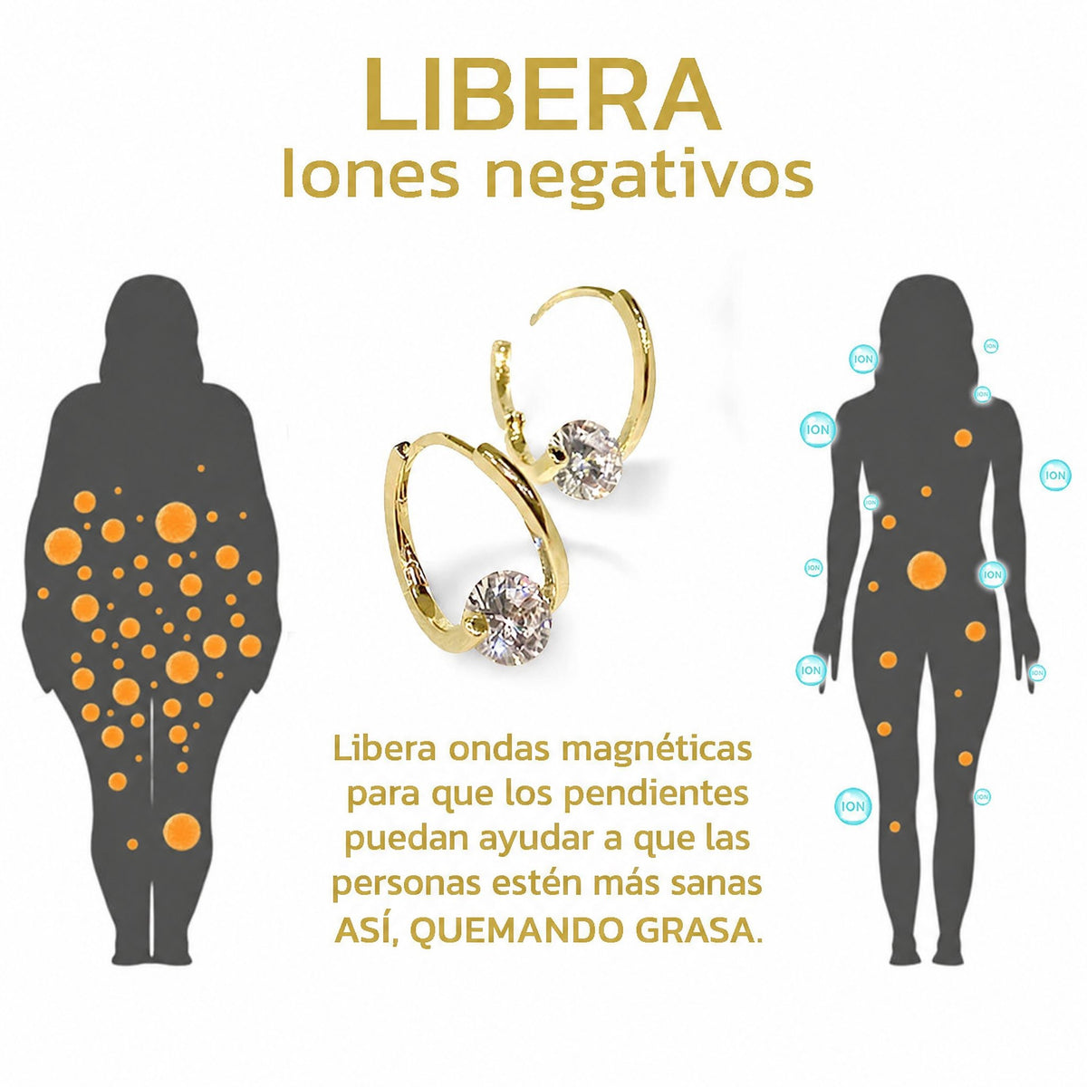 Pendientes Lymphvity Germanium para el bienestar