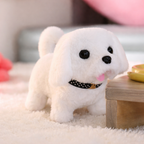 Perro Robot Cachorro de Peluche Interactivo que Camina Ladra y Mueve la Cola
