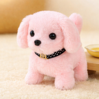 Perro Robot Cachorro de Peluche Interactivo que Camina Ladra y Mueve la Cola
