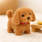 Perro Robot Cachorro de Peluche Interactivo que Camina Ladra y Mueve la Cola