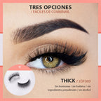 Pestañas Autoadhesivas Impermeables y Reutilizables