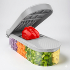 Picadora de verduras manual para preparación de alimentos