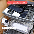 Picadora de verduras manual para preparación de alimentos